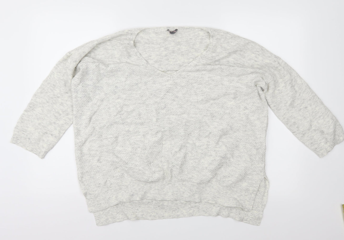 Phase Eight Womens Grey  Knit Pullover Jumper Size M
