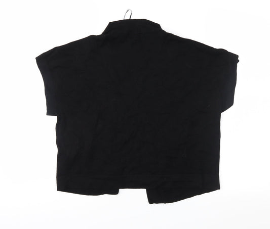 Marks and Spencer Womens Black  Knit Shrug Jumper Size 12