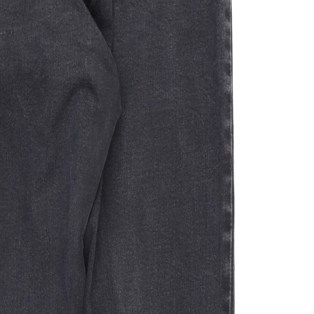 Denim CO. Womens Black  Denim Skinny Jeans Size 14 L28 in