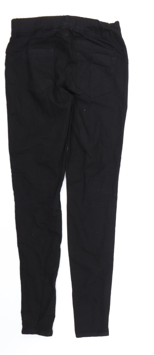 Denim CO. Womens Black  Denim Jegging Jeans Size 6 L29 in
