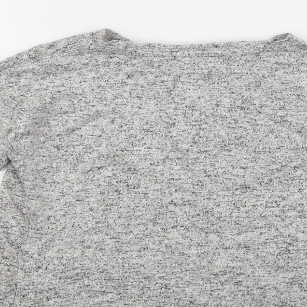 Primark Girls Grey   Pullover Jumper Size 10-11 Years
