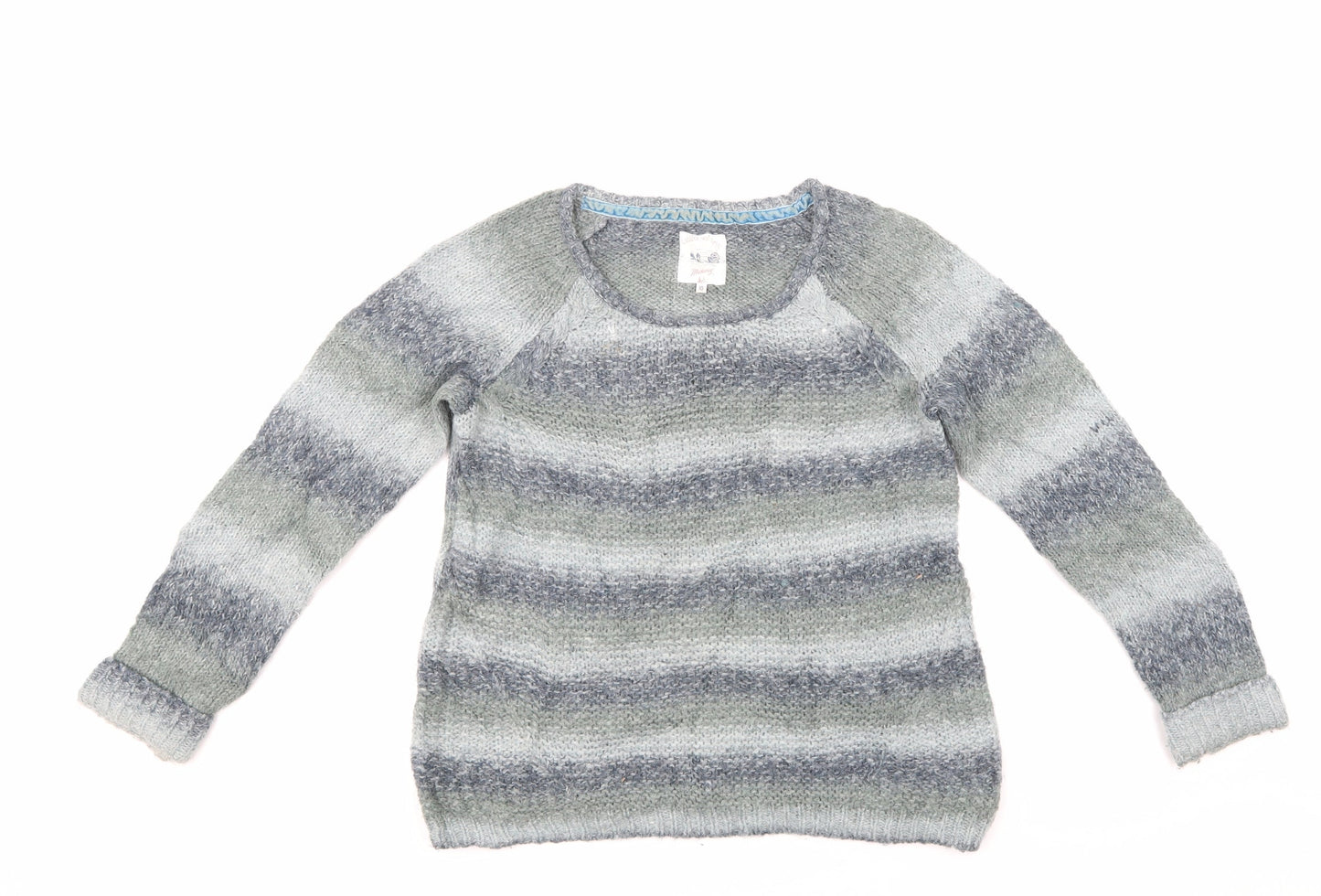 Faithful & True Womens Multicoloured Striped  Pullover Jumper Size 10