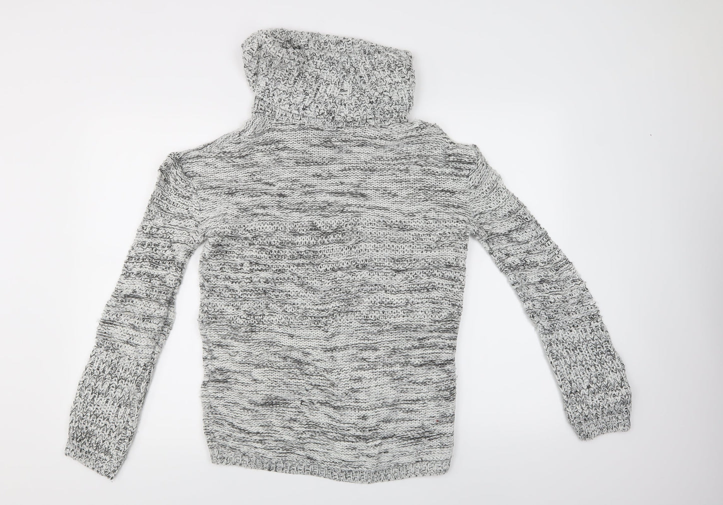 M&Co Womens Grey   Pullover Jumper Size M