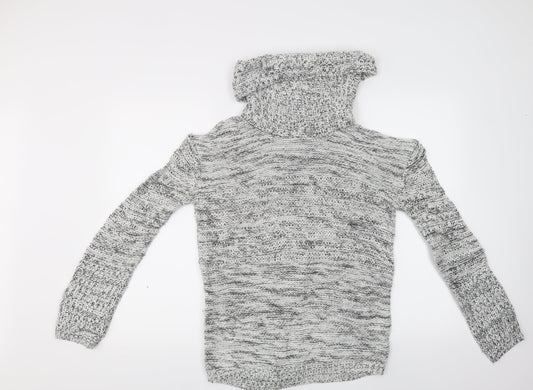 M&Co Womens Grey   Pullover Jumper Size M