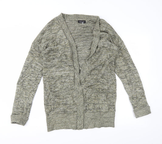 Zara Womens Green   Cardigan Jumper Size S