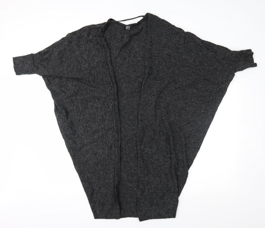London Womens Grey   Cardigan Jumper One Size