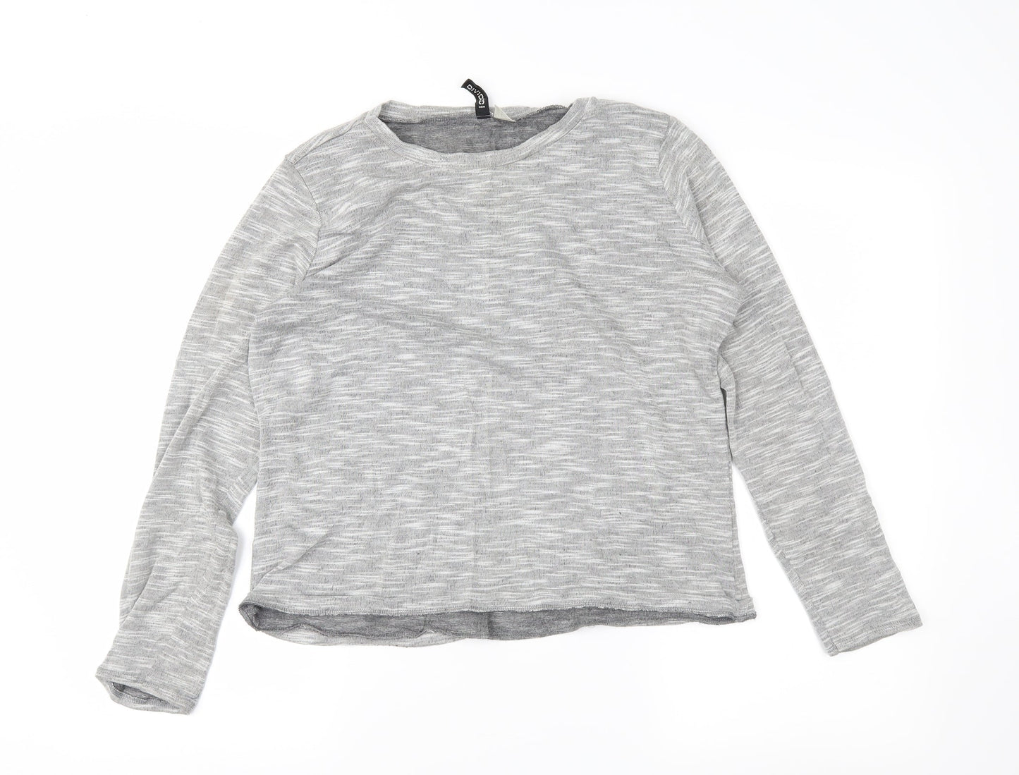 H&M Womens Grey   Tunic T-Shirt Size M