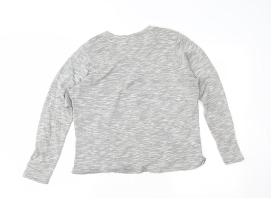 H&M Womens Grey   Tunic T-Shirt Size M