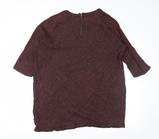 Topshop Womens Purple   Pullover Jumper Size 14