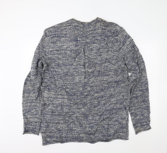 River Island Mens Blue   Pullover Jumper Size L