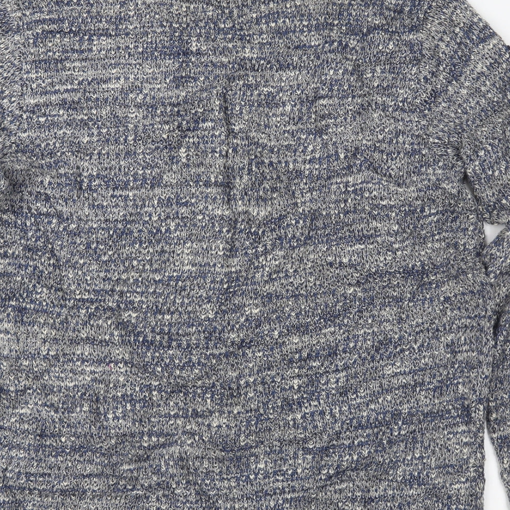 River Island Mens Blue   Pullover Jumper Size L