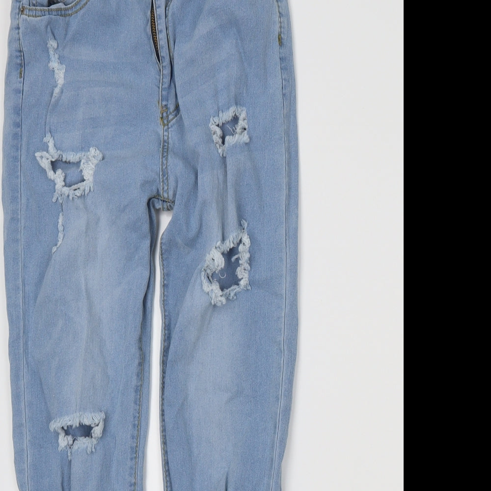 Preworn Womens Blue   Skinny Jeans Size M L27 in