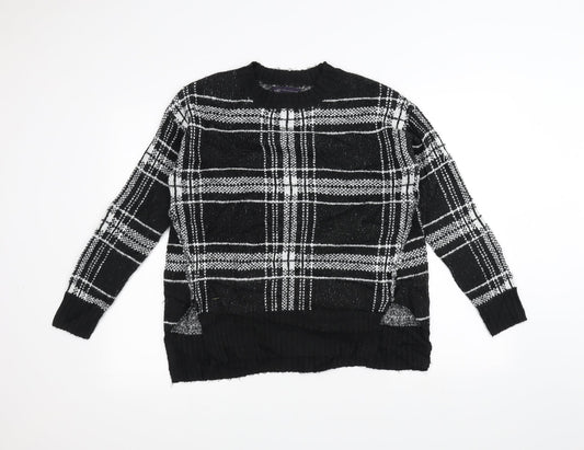 Marks and Spencer Womens Black  Knit Pullover Jumper Size S