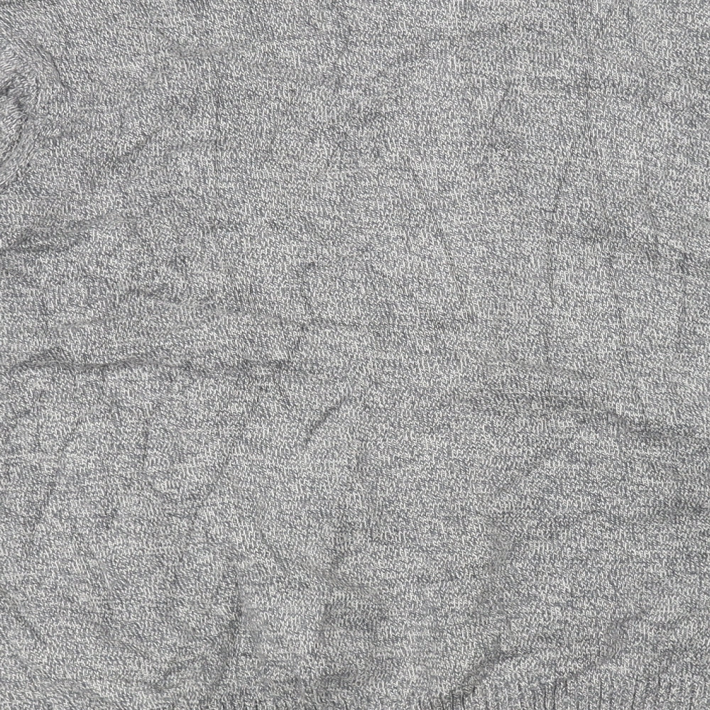 Maine Womens Grey  Knit Pullover Jumper Size XL