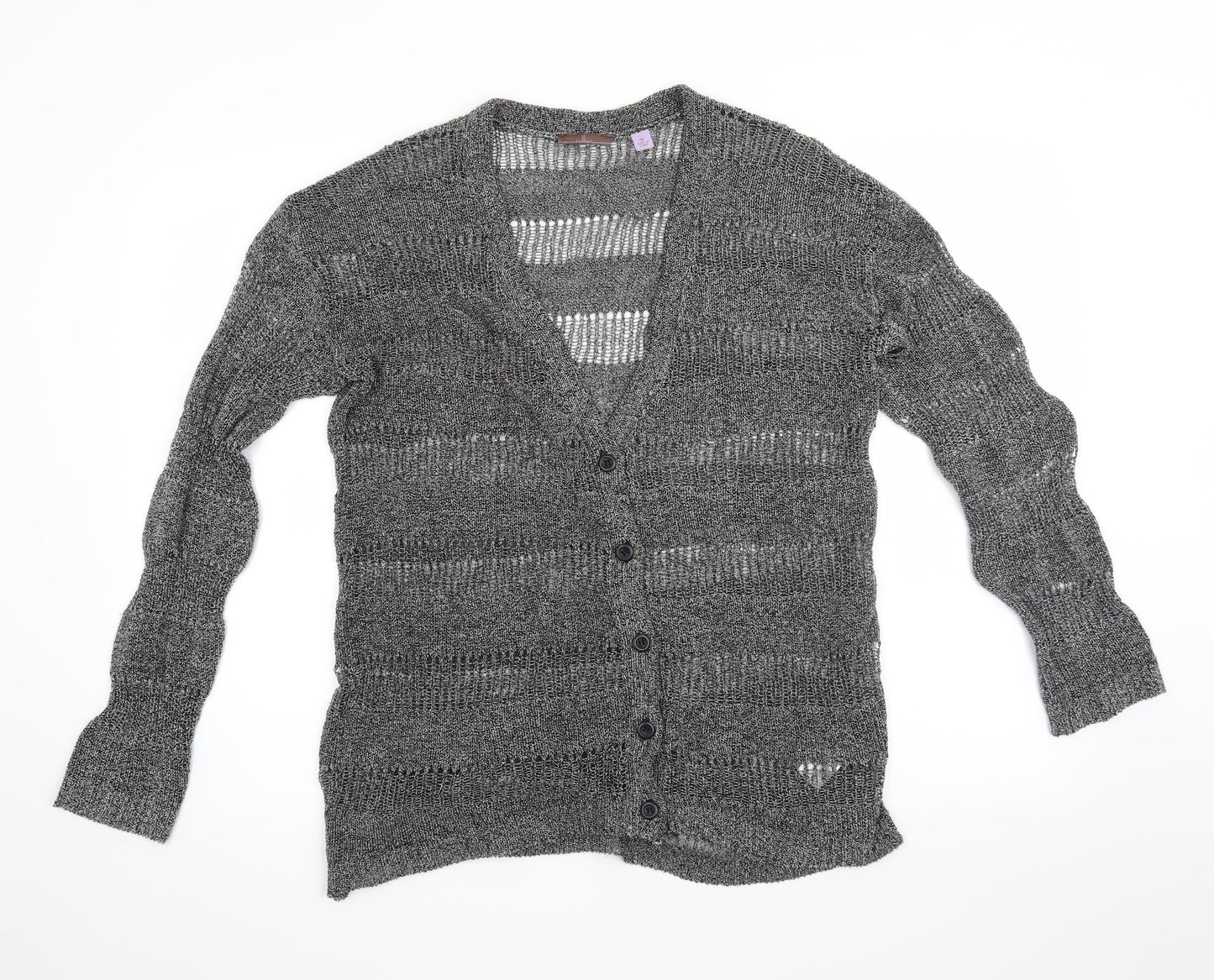 Cullen Womens Grey   Cardigan Jumper Size M
