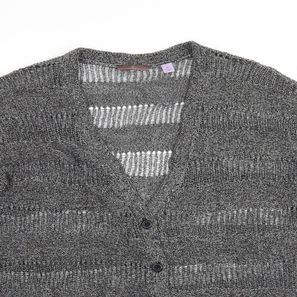 Cullen Womens Grey   Cardigan Jumper Size M
