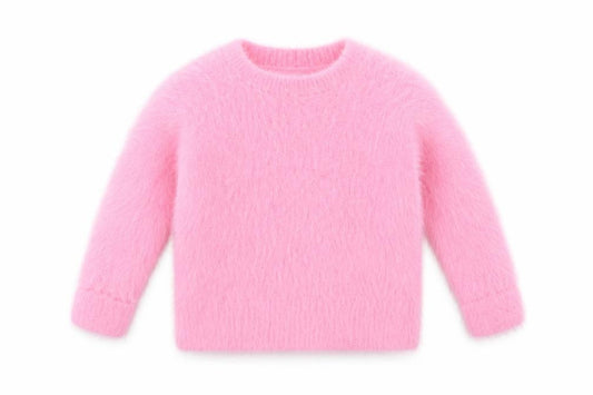 Front view of H&M Pink jumper, size 12-18, Months