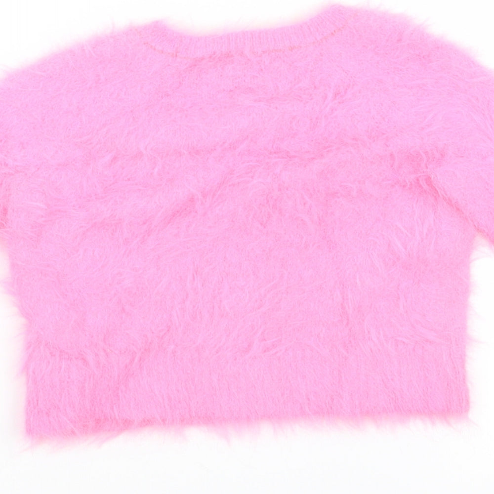 H&M  Pink   Pullover Jumper Size 12-18 Months