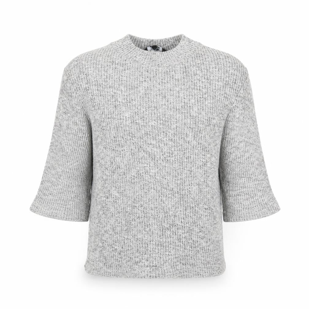 Front view of New Look girls’ grey jumper, size 14-15, years
