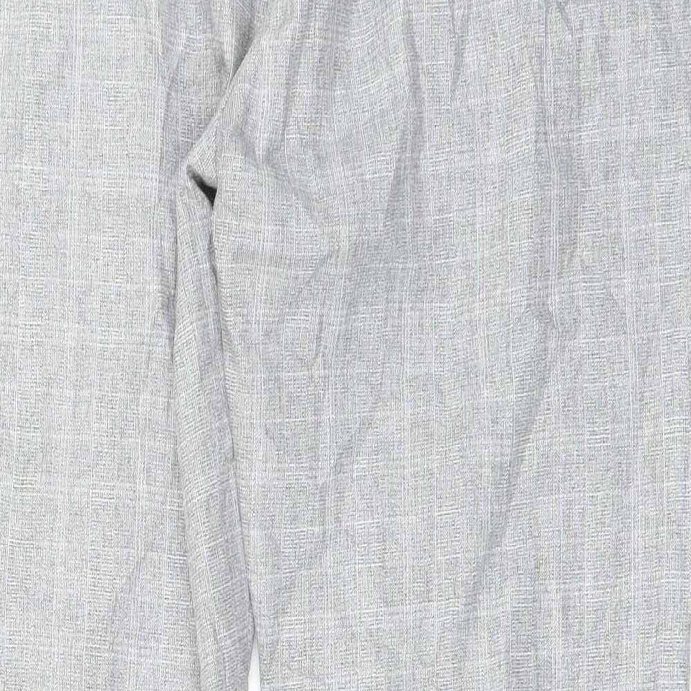 Preworn Womens Grey   Trousers  Size 34 in L26 in