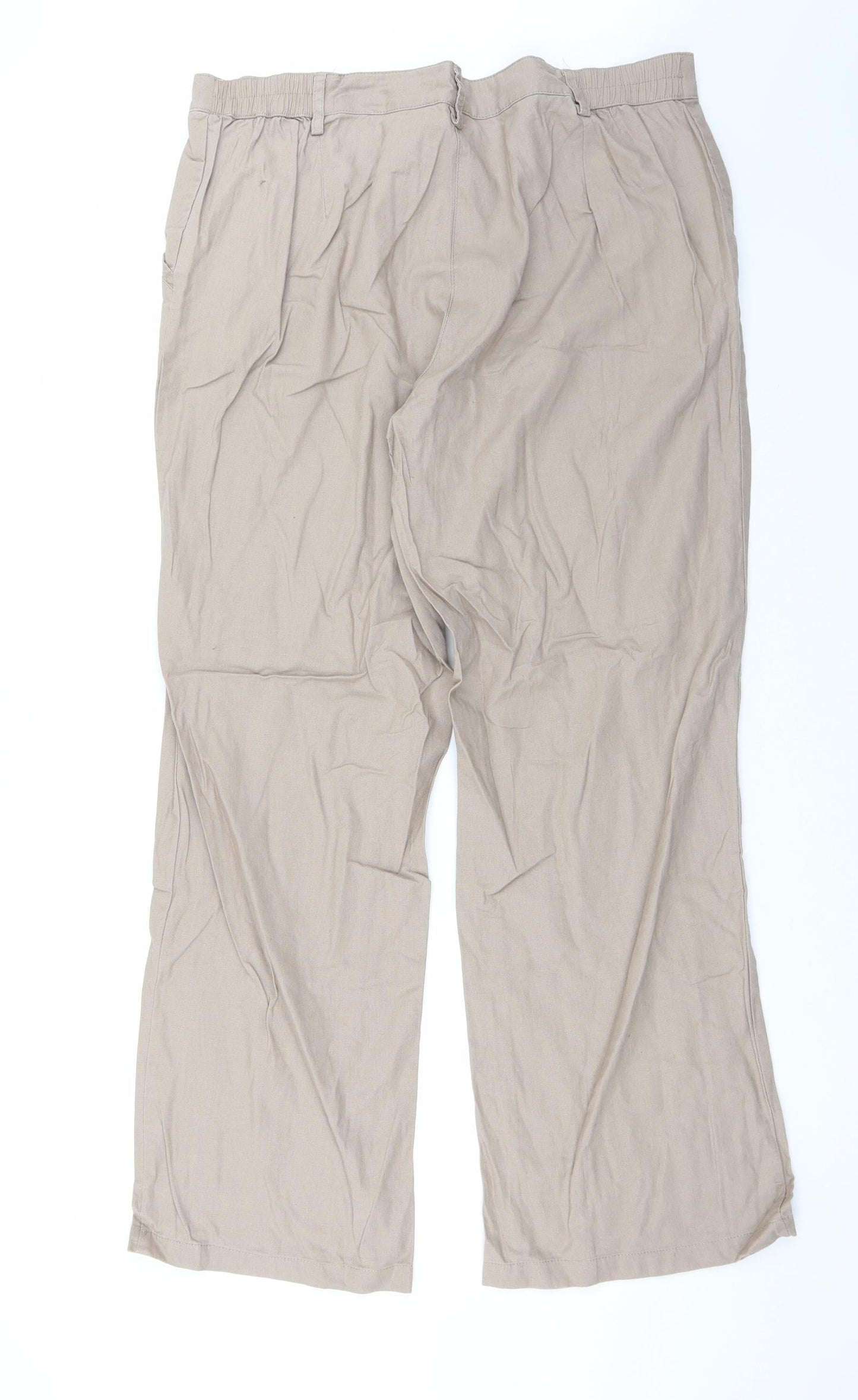 bpc Womens Brown   Trousers  Size 16 L31 in