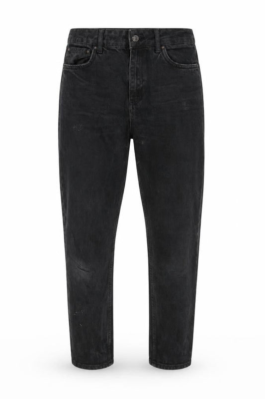 Topshop Mens Beige  Denim Tapered Jeans Size 26 L26 in