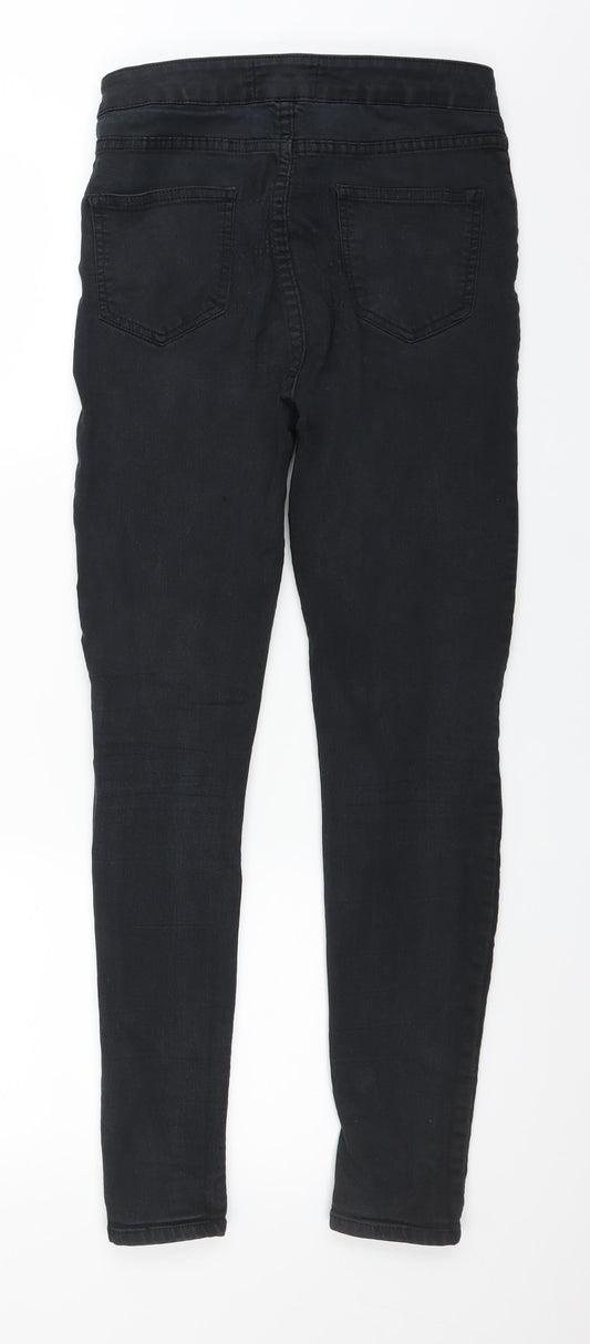 NEXT Womens Black  Denim Jegging Jeans Size 10 L27 in