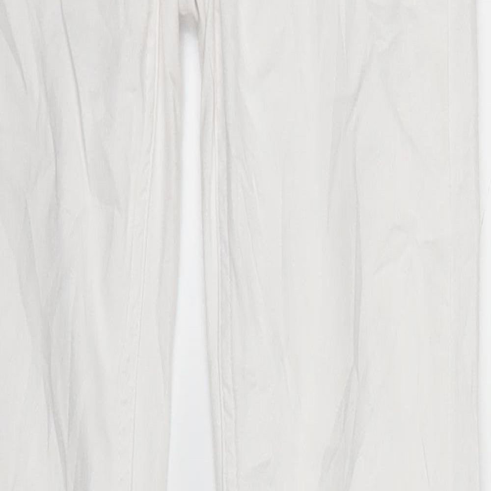 Crocker Womens White  Denim Skinny Jeans Size 24 in L32 in