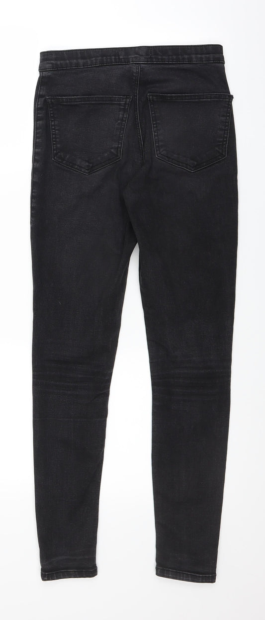 Topshop Womens Black  Denim Jegging Jeans Size 28 in L28 in