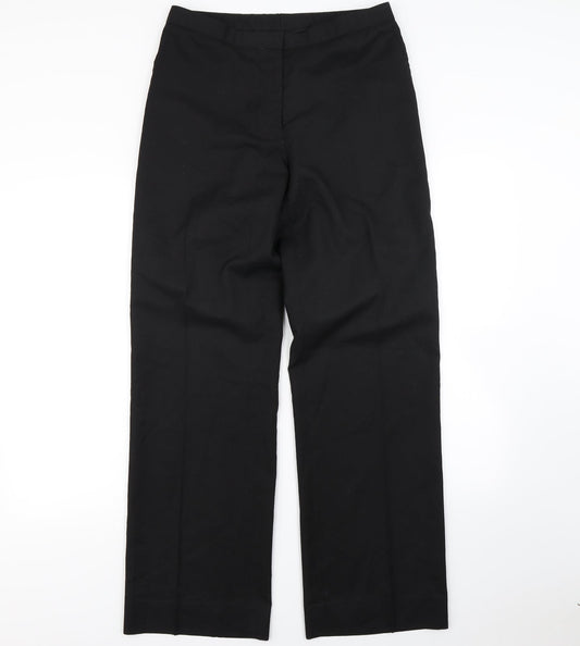 Preworn Womens Black   Dress Pants Trousers Size 32 in L30 in