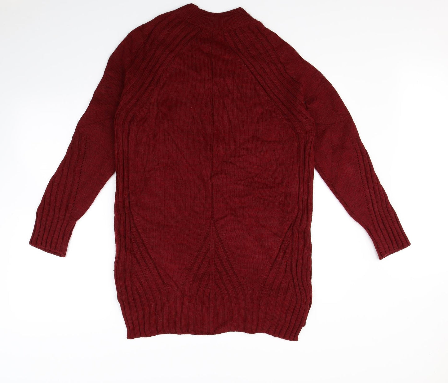 Topshop Womens Red   Pullover Jumper Size 10