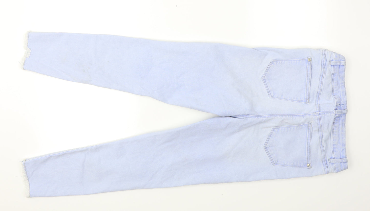 Denim Womens Blue  Denim Skinny Jeans Size 12 L25 in