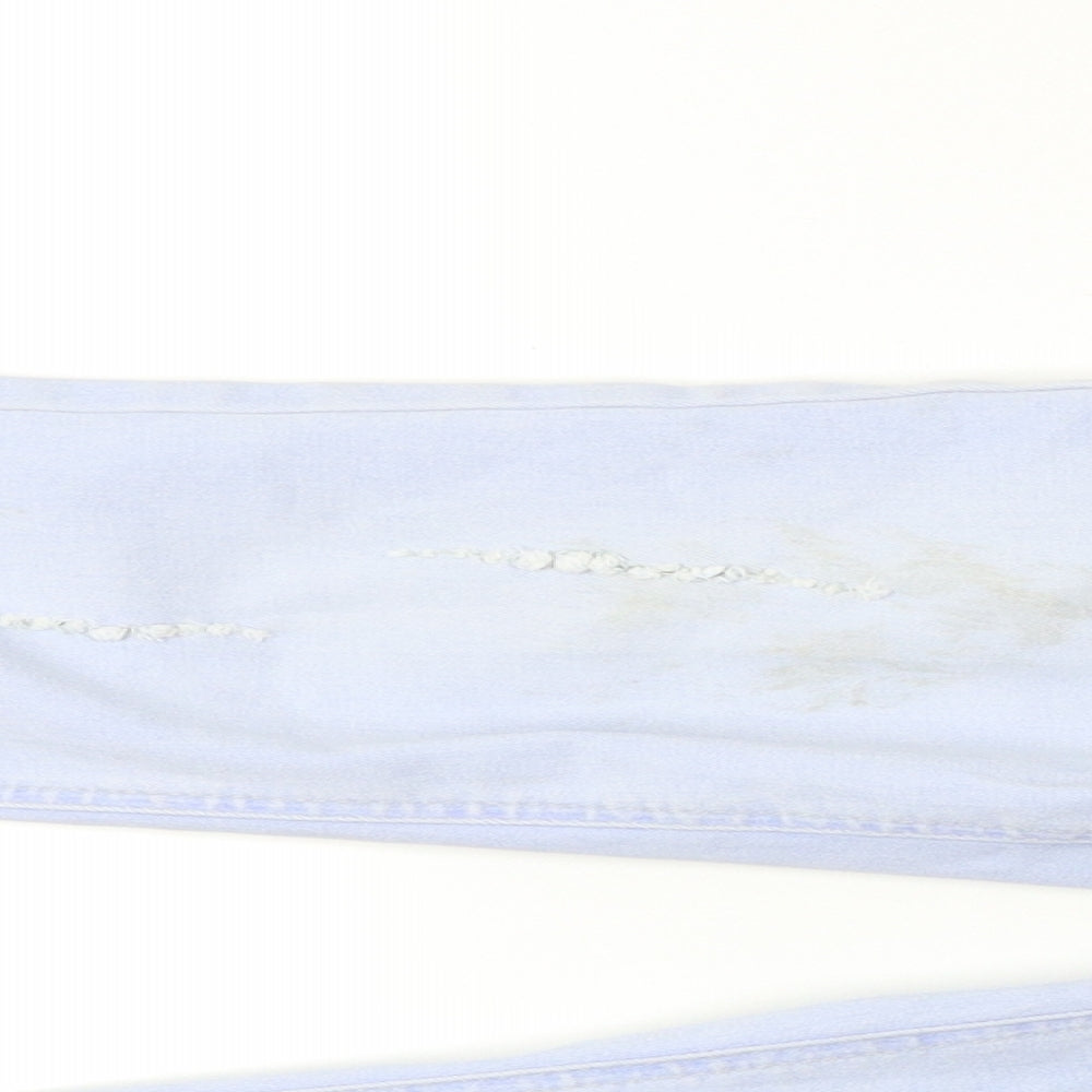 Denim Womens Blue  Denim Skinny Jeans Size 12 L25 in