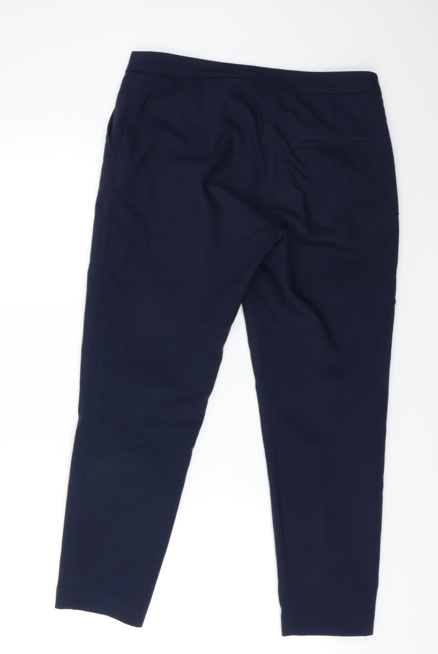 H&M Womens Blue   Trousers  Size 6 L25 in