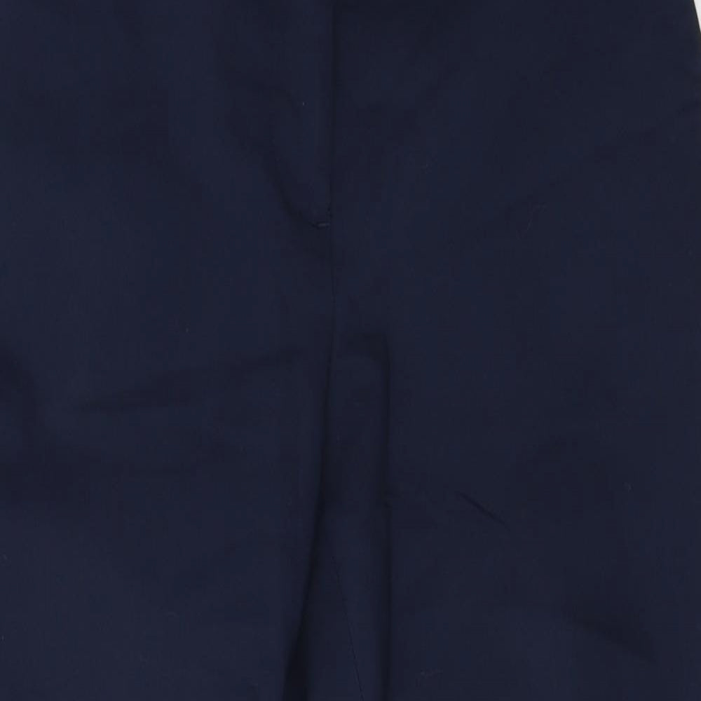 H&M Womens Blue   Trousers  Size 6 L25 in