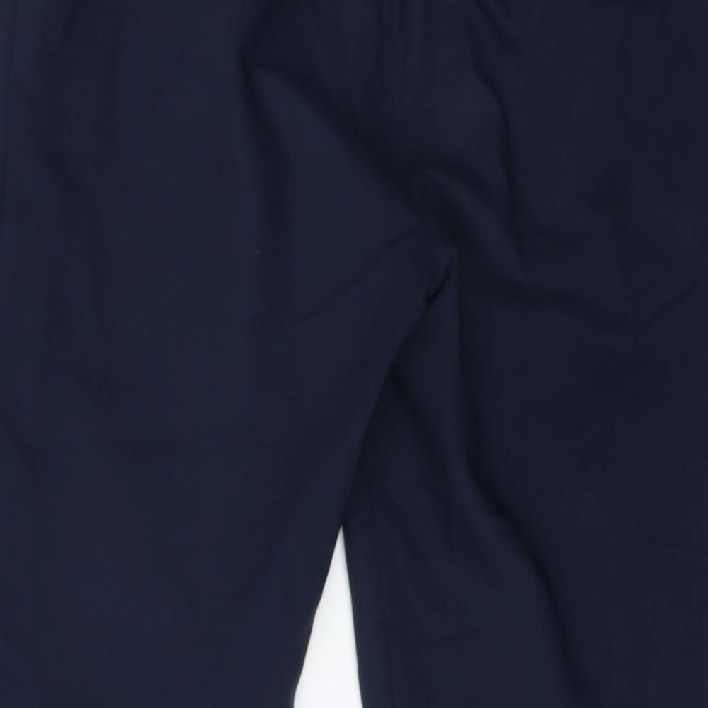 H&M Womens Blue   Trousers  Size 6 L25 in
