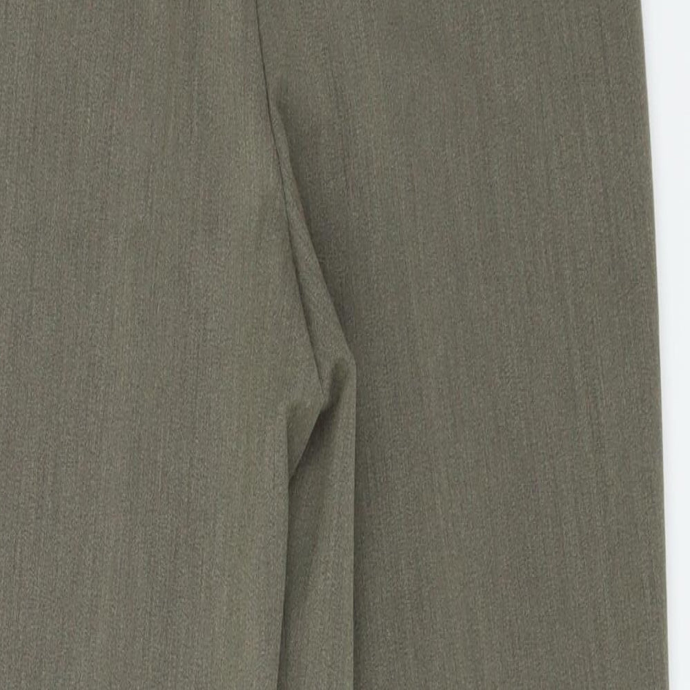 Marks and Spencer Womens Beige   Trousers  Size 10 L26 in