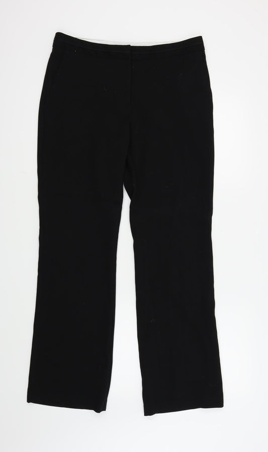 NEXT Womens Black   Trousers  Size 12 L30 in