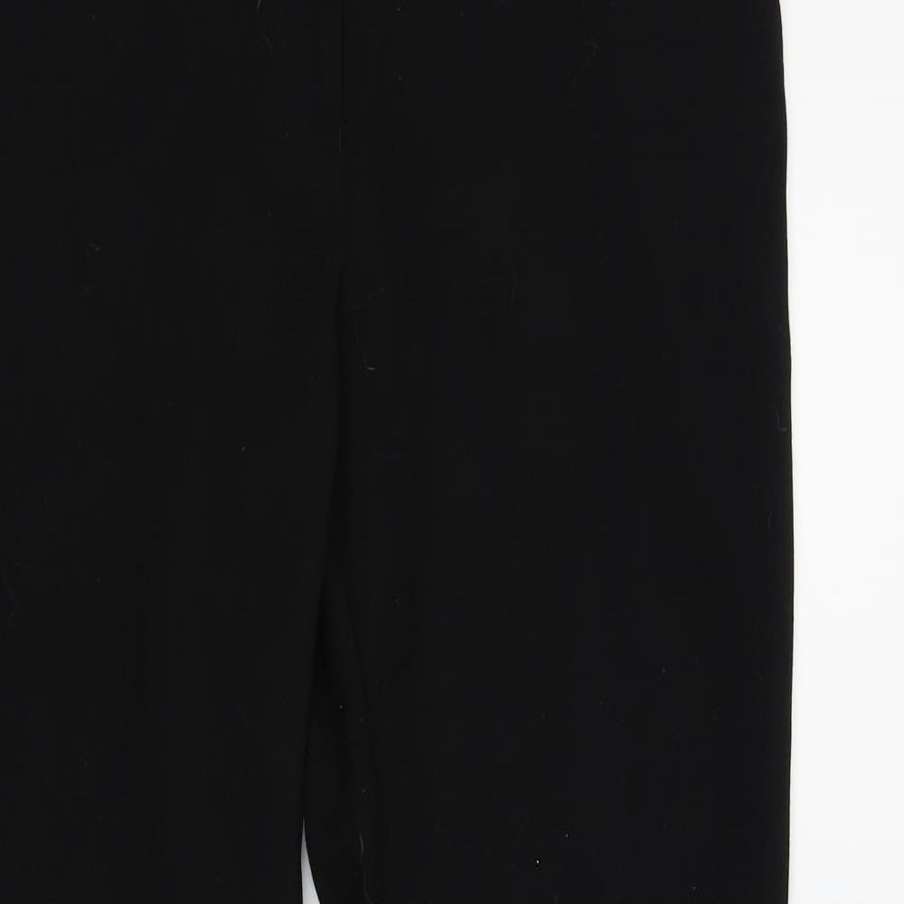 NEXT Womens Black   Trousers  Size 12 L30 in