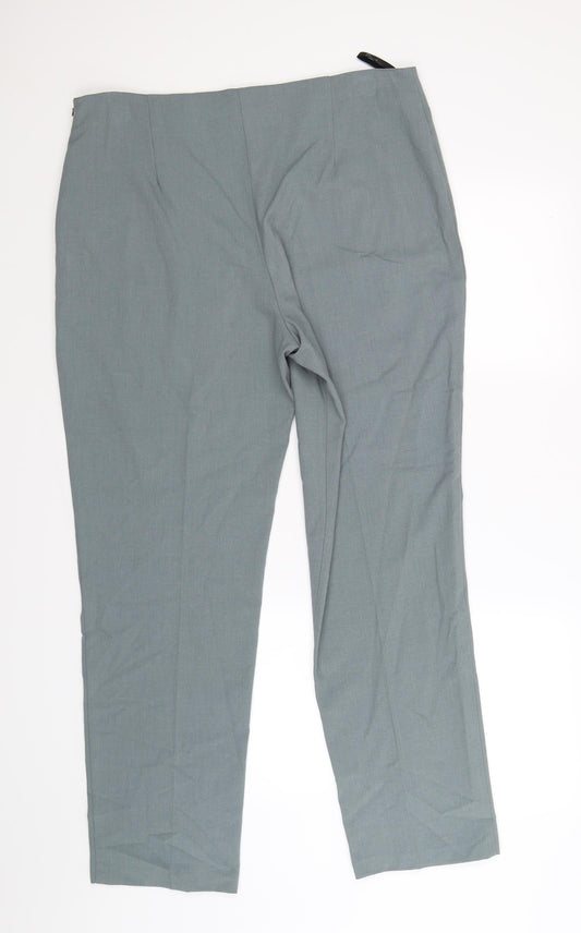BHS Womens Blue   Dress Pants Trousers Size 16 L31 in