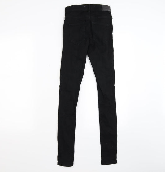 tricot Womens Black  Denim Skinny Jeans Size XS L28 in