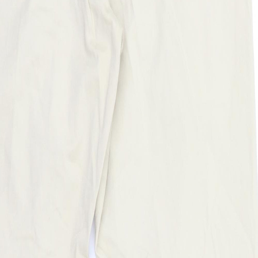 Per Una Womens Brown   Chino Trousers Size 34 L29 in