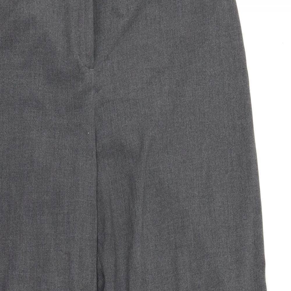 Label be Womens Grey   Trousers  Size 20 L27 in