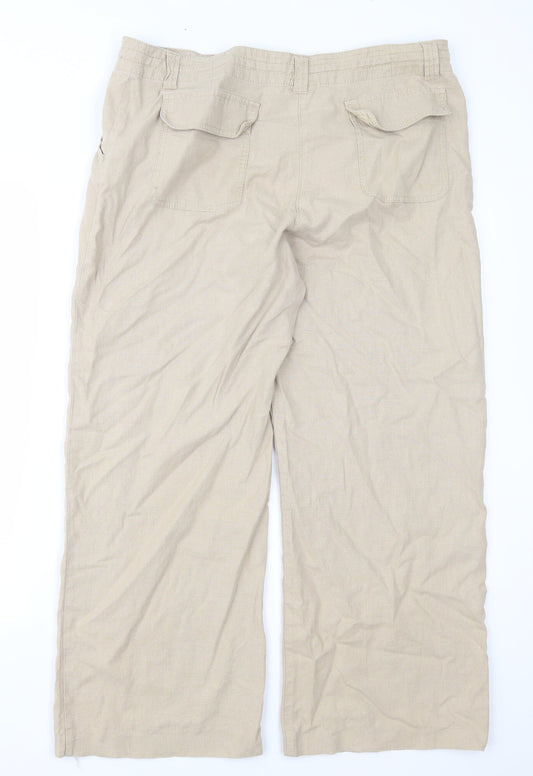 Preworn Womens Brown   Chino Trousers Size 36 in L27 in