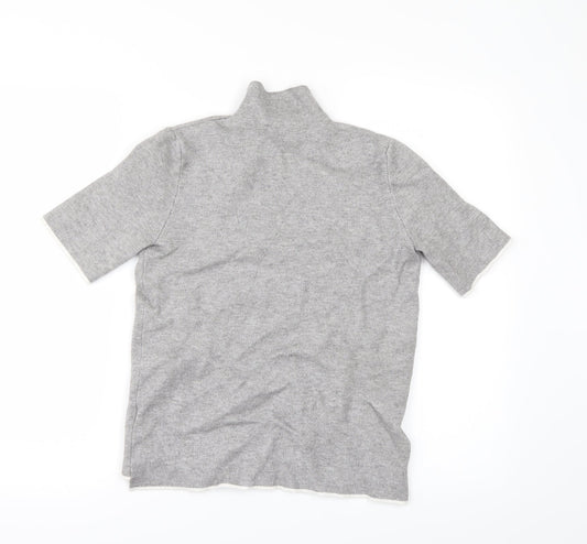 Zara Womens Grey   Pullover Jumper Size S