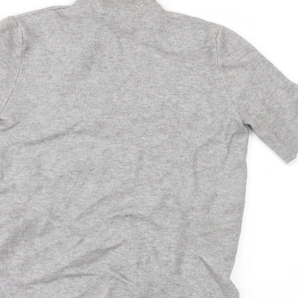 Zara Womens Grey   Pullover Jumper Size S
