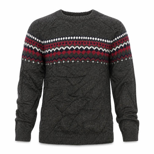 Topshop Mens Green Geometric  Pullover Jumper Size XS