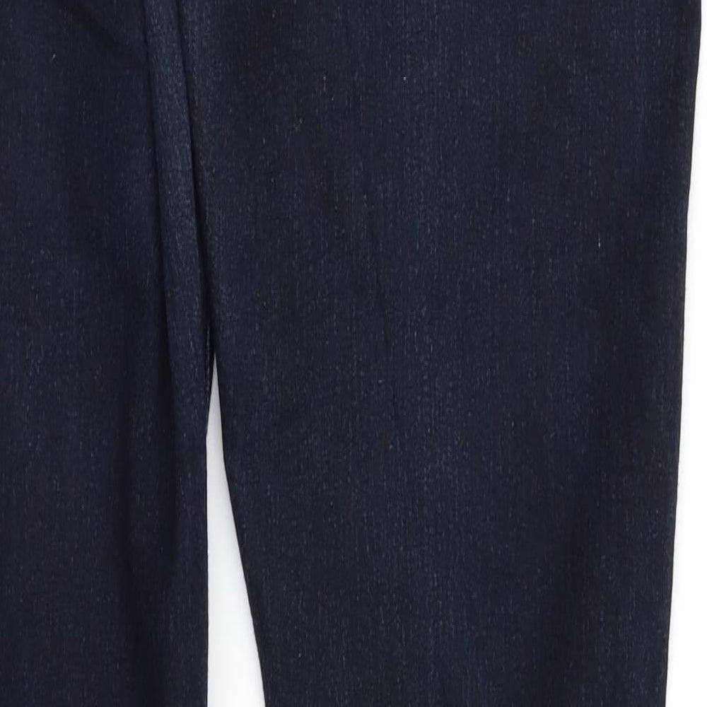 Denim&co Womens Blue   Straight Jeans Size 8 L31 in