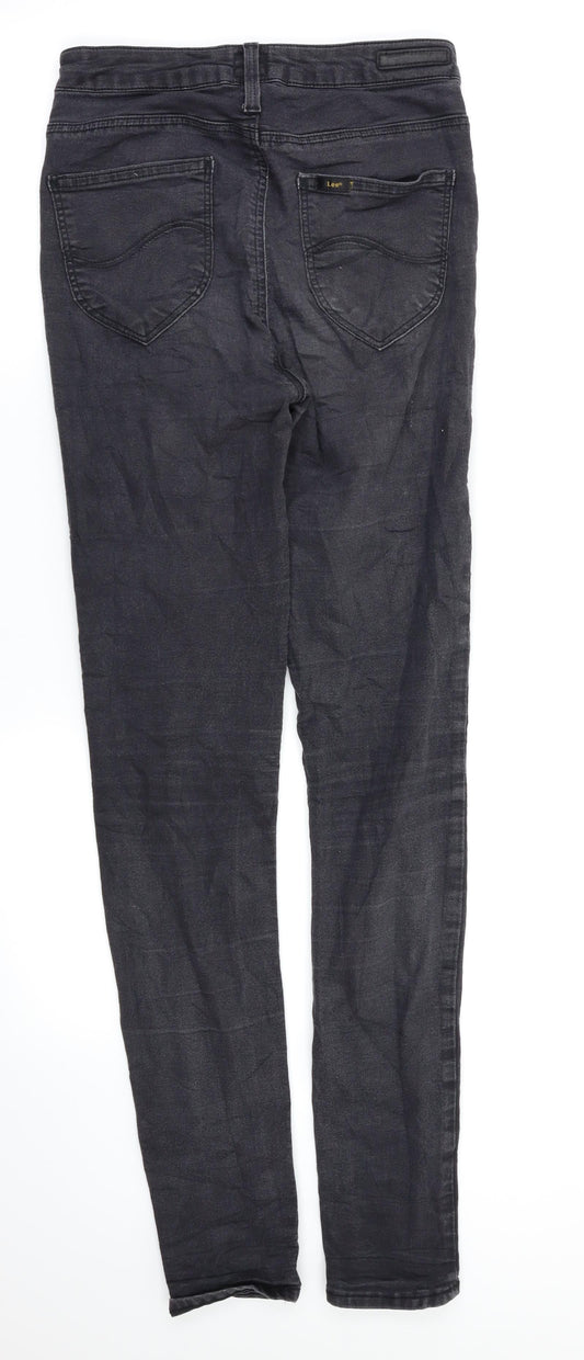 Lee Womens Black   Skinny Jeans Size 26 L33 in