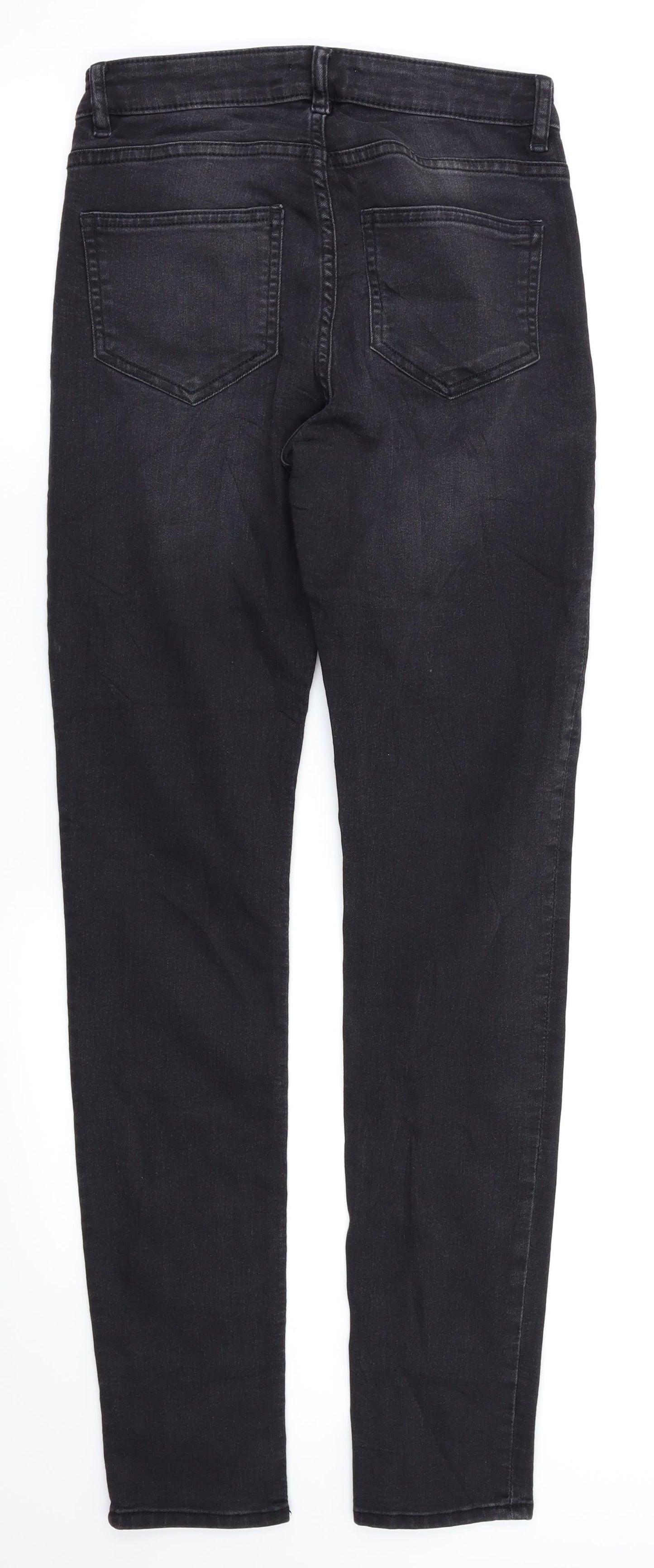 H&M Womens Black   Skinny Jeans Size 4 L31 in